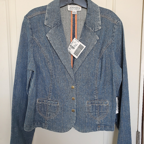 Casual Corner Jackets & Coats Nwt Casual Corner Jean Jacket Poshmark